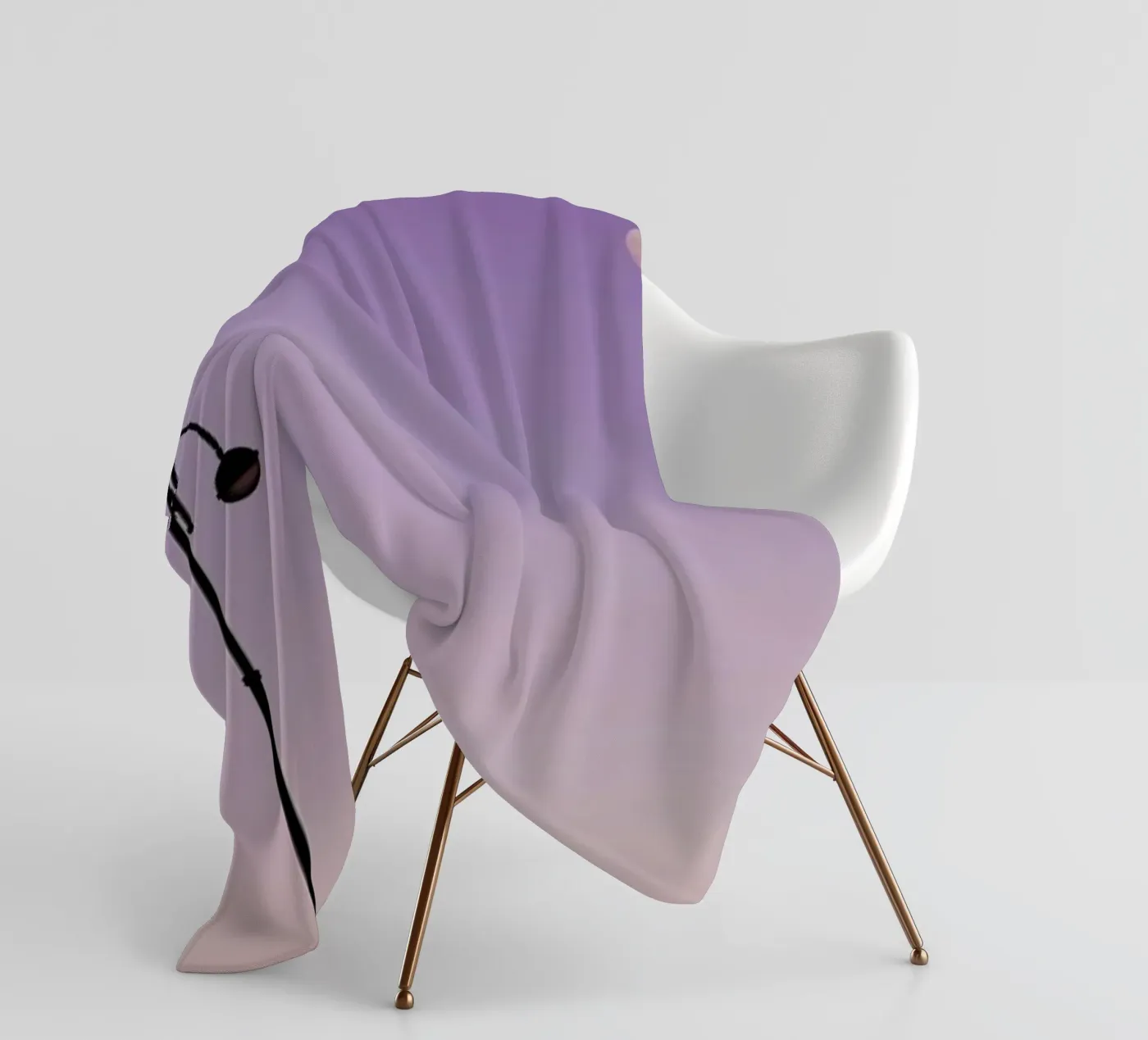 Moonlight fleece blanket by Rupert Höller