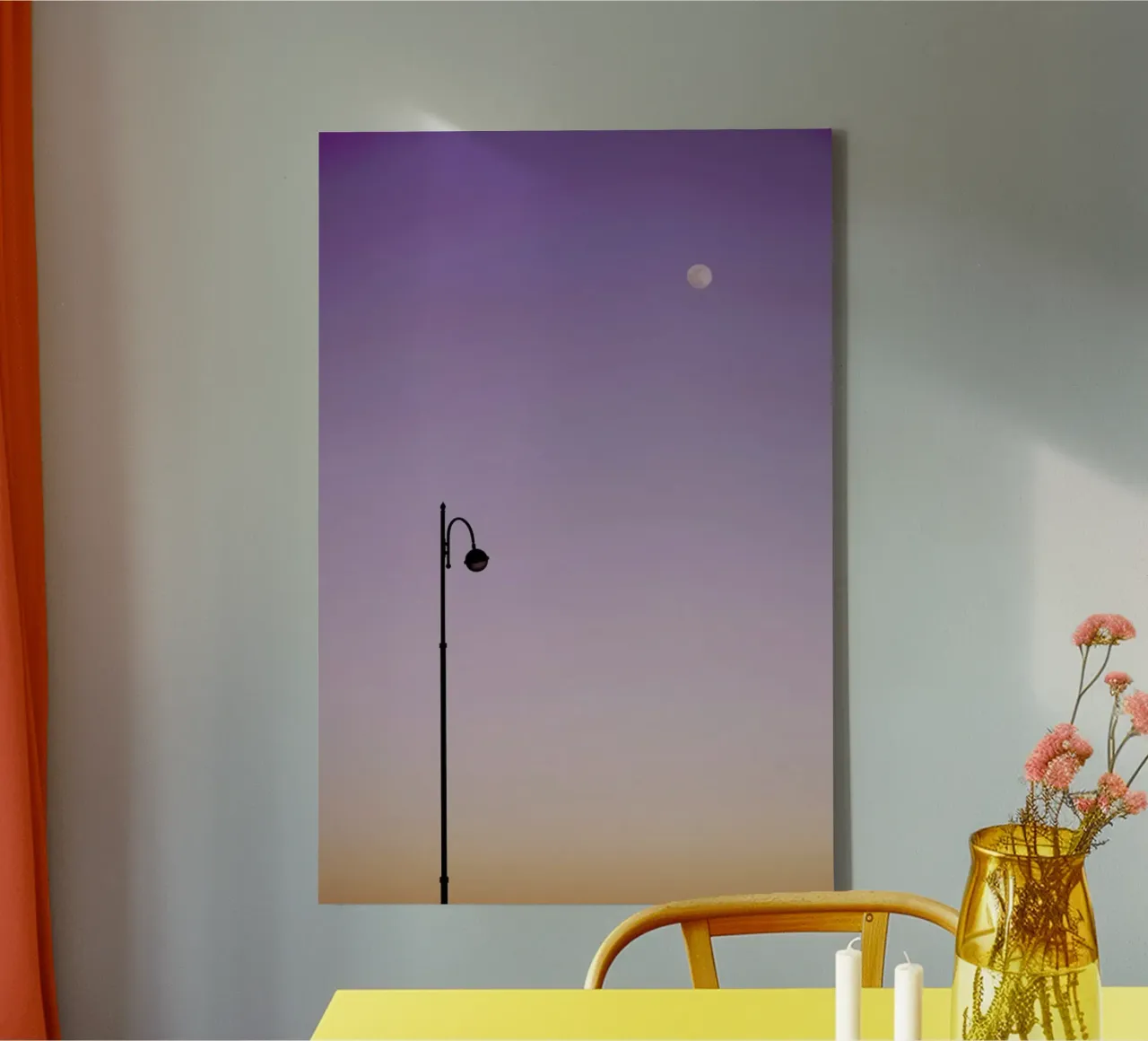 Moonlight canvas by Rupert Höller