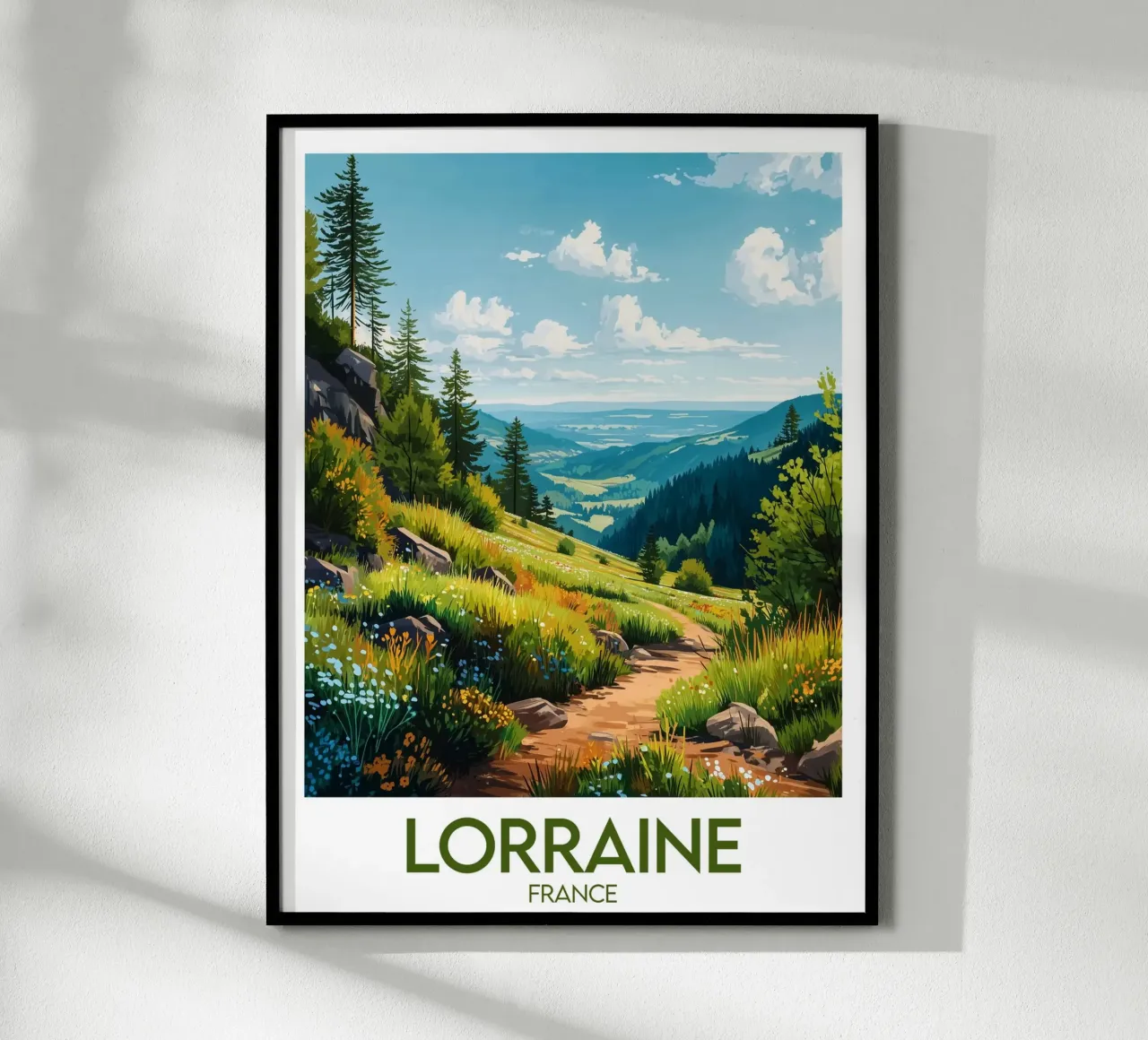 Poster di Lorena carta hahnemühle da Frame the World
