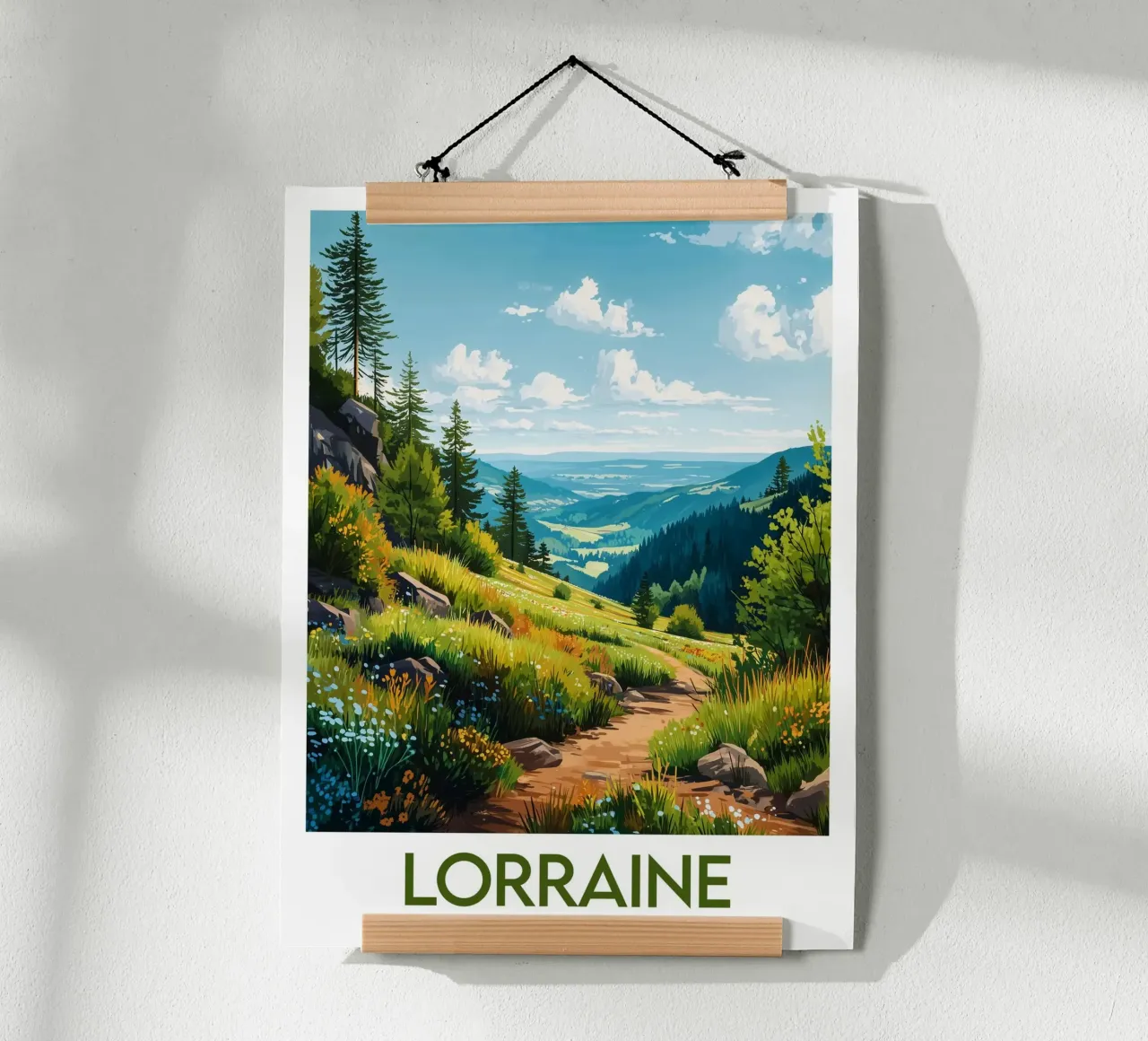 Poster di Lorena carta hahnemühle da Frame the World