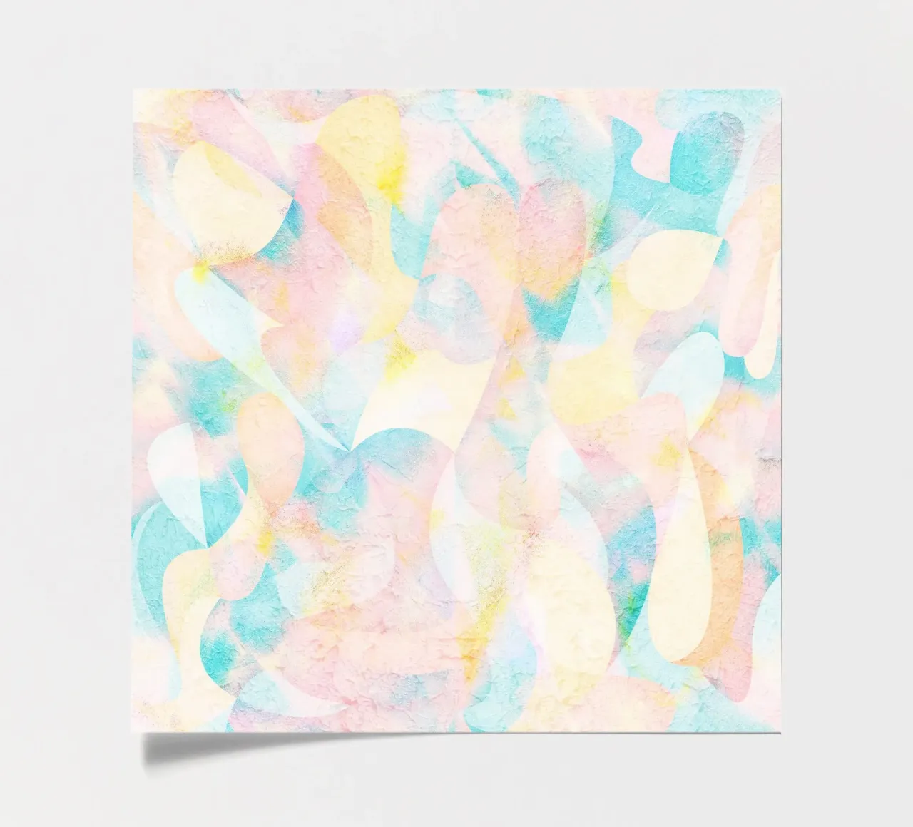 Dream Landscape Abstract Geometric sticker sheet by lovely lines
