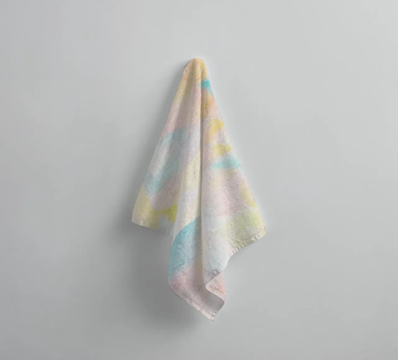 Droomlandschap Abstract Geometrisch badhanddoek van lovely lines