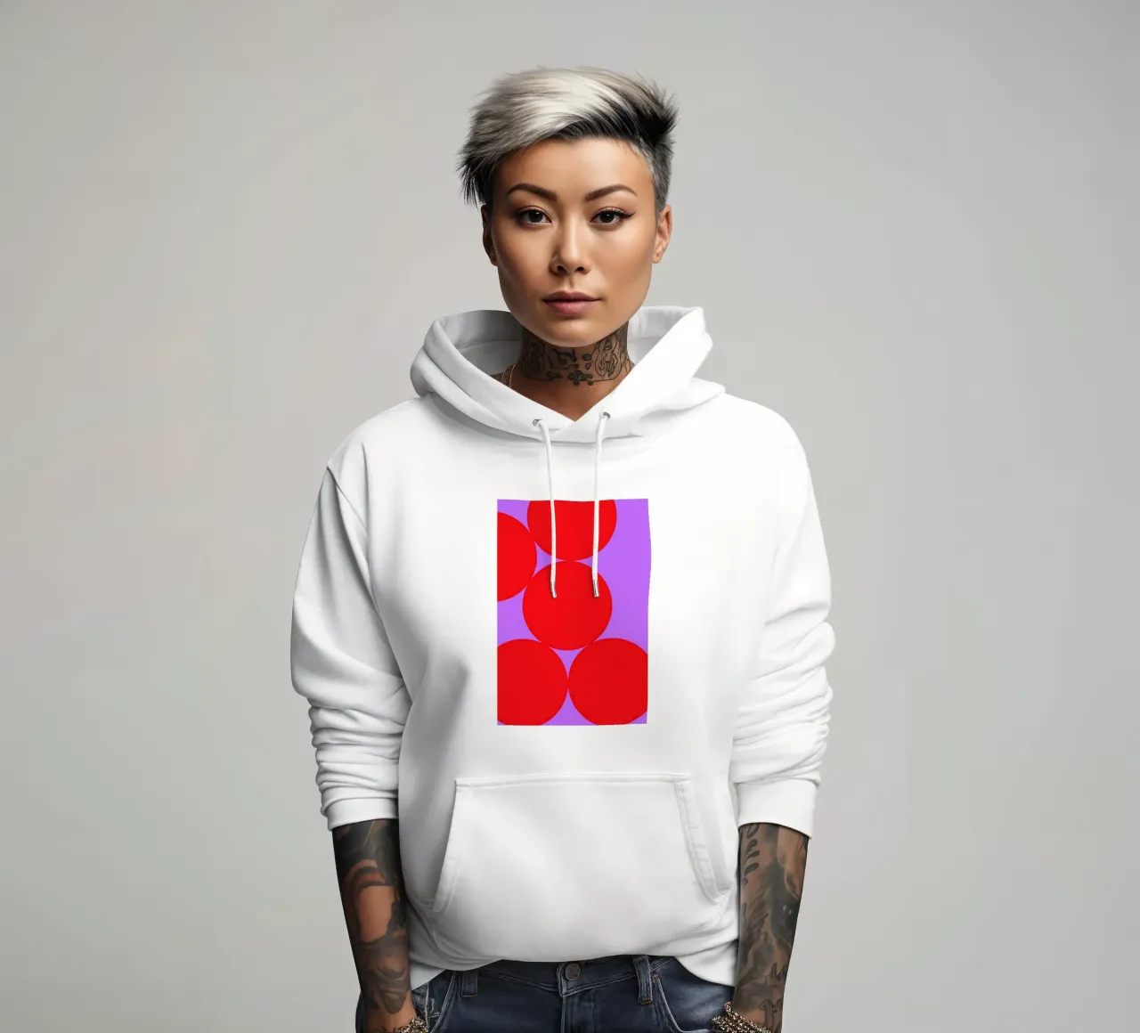 Just Dots sudadera con capucha de La Come Di