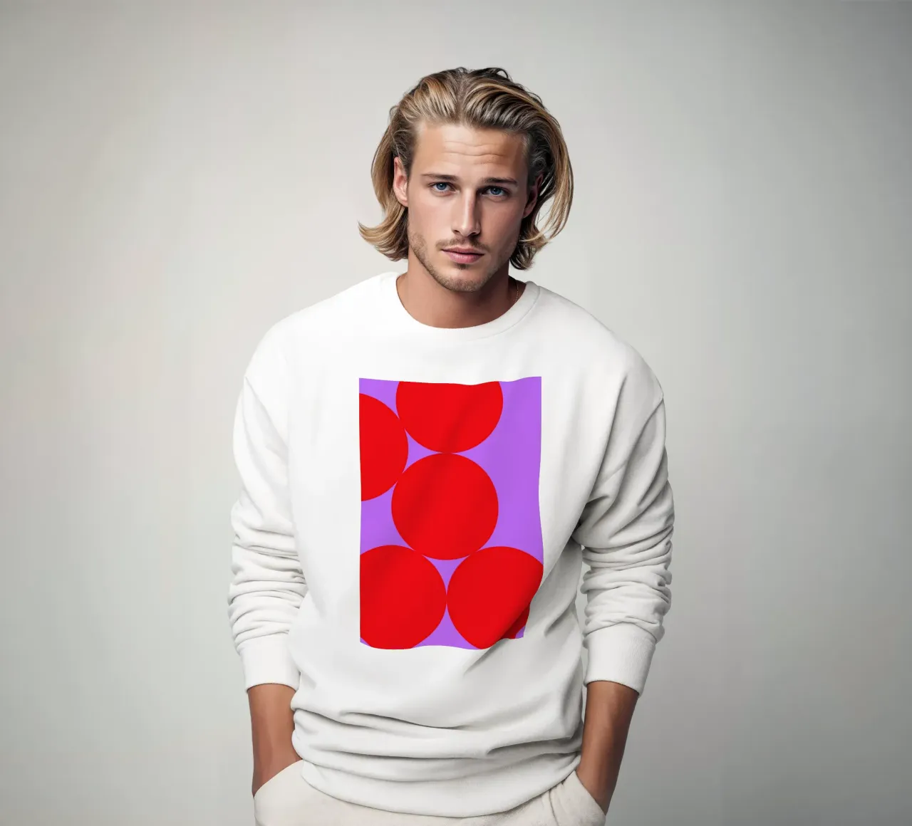 Just Dots Sweatshirt von La Come Di