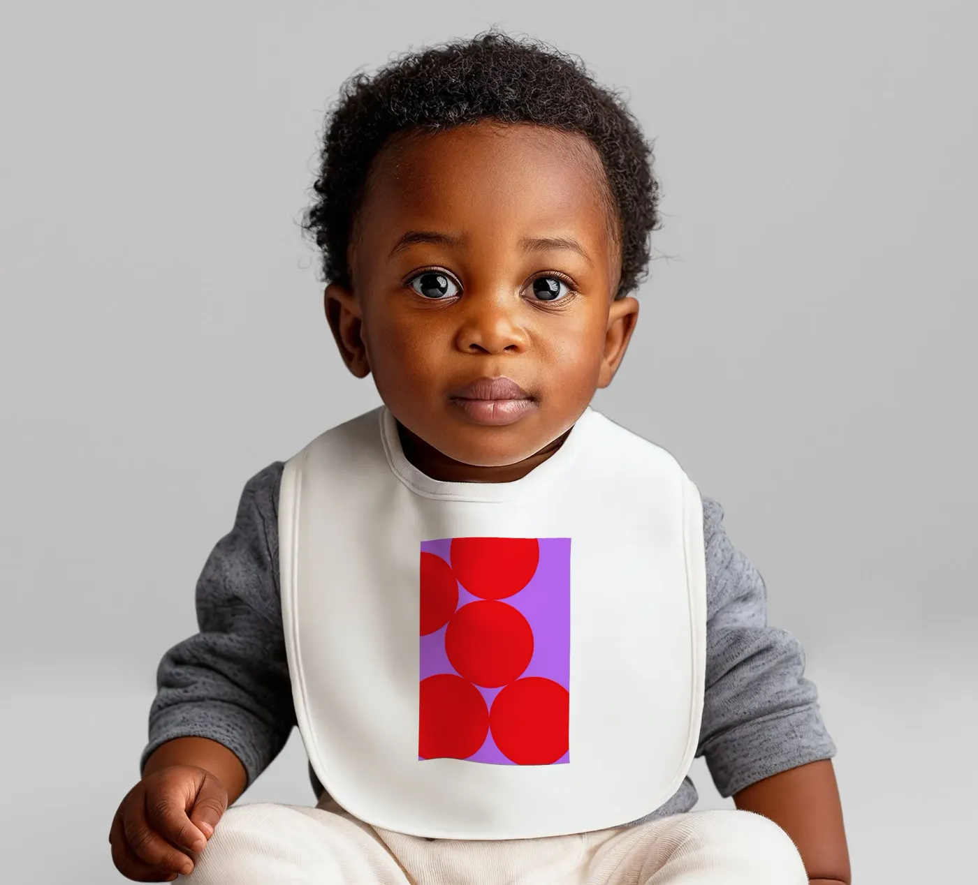 Just Dots Babylätzchen von La Come Di
