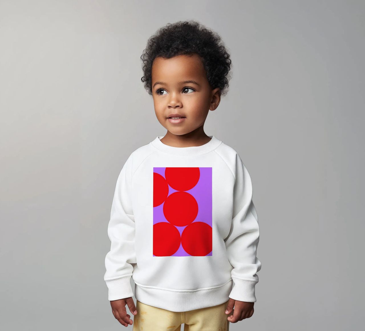 Just Dots felpa neonato da La Come Di
