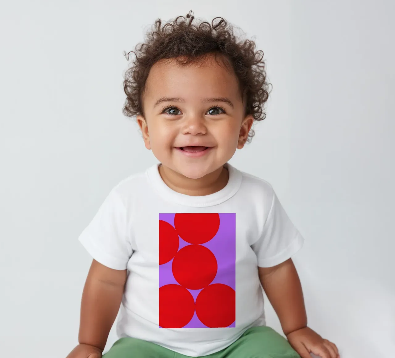 Just Dots t-shirt pour bébé de La Come Di