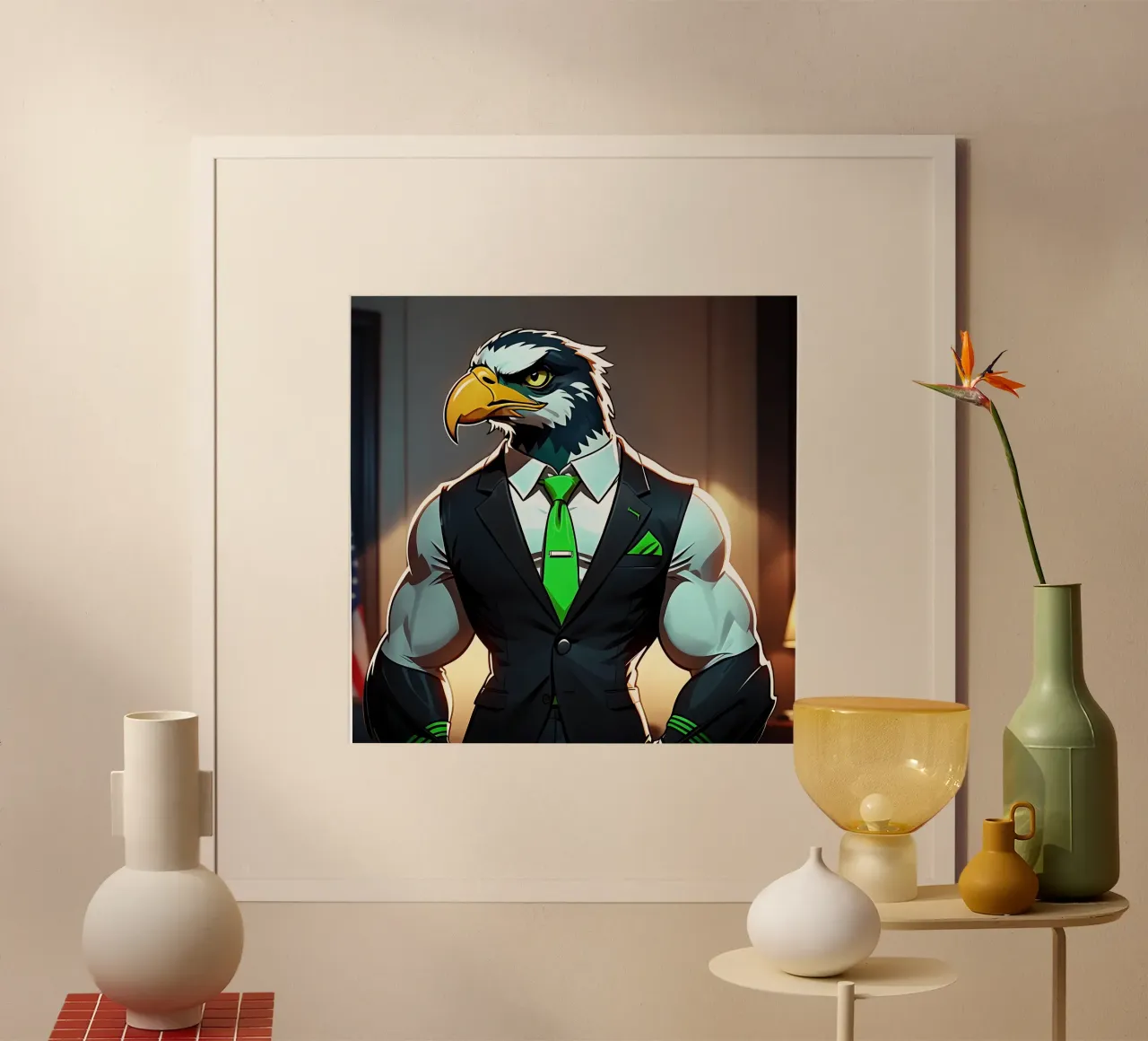 Seeadler_Stil_C_1 poster da Tierisch bunt by LK