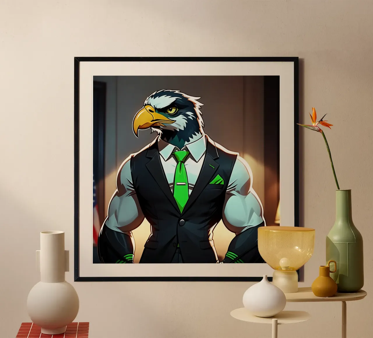Seeadler_Stil_C_1 poster da Tierisch bunt by LK