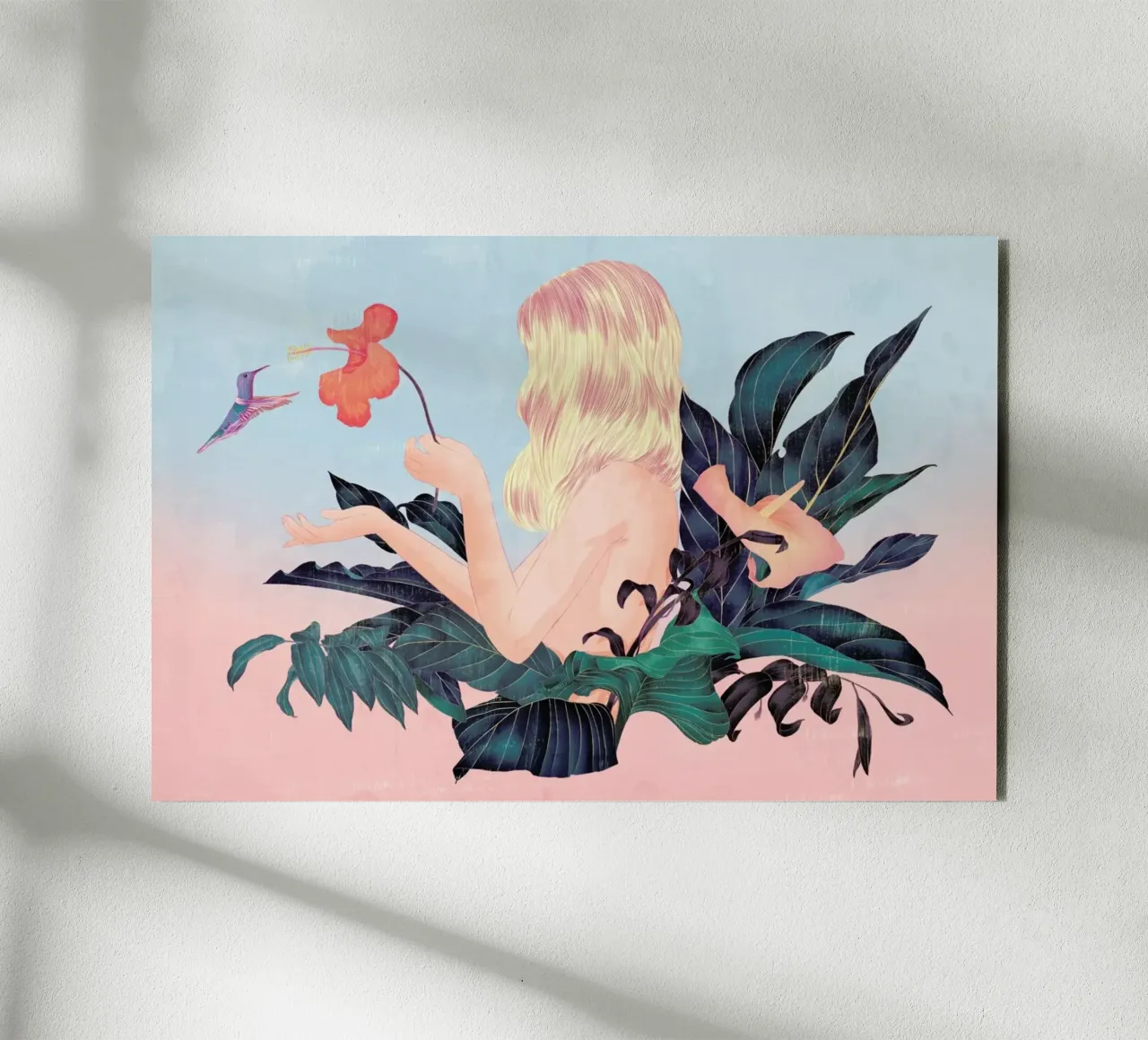 Humming Bird forex plate by Faunesque