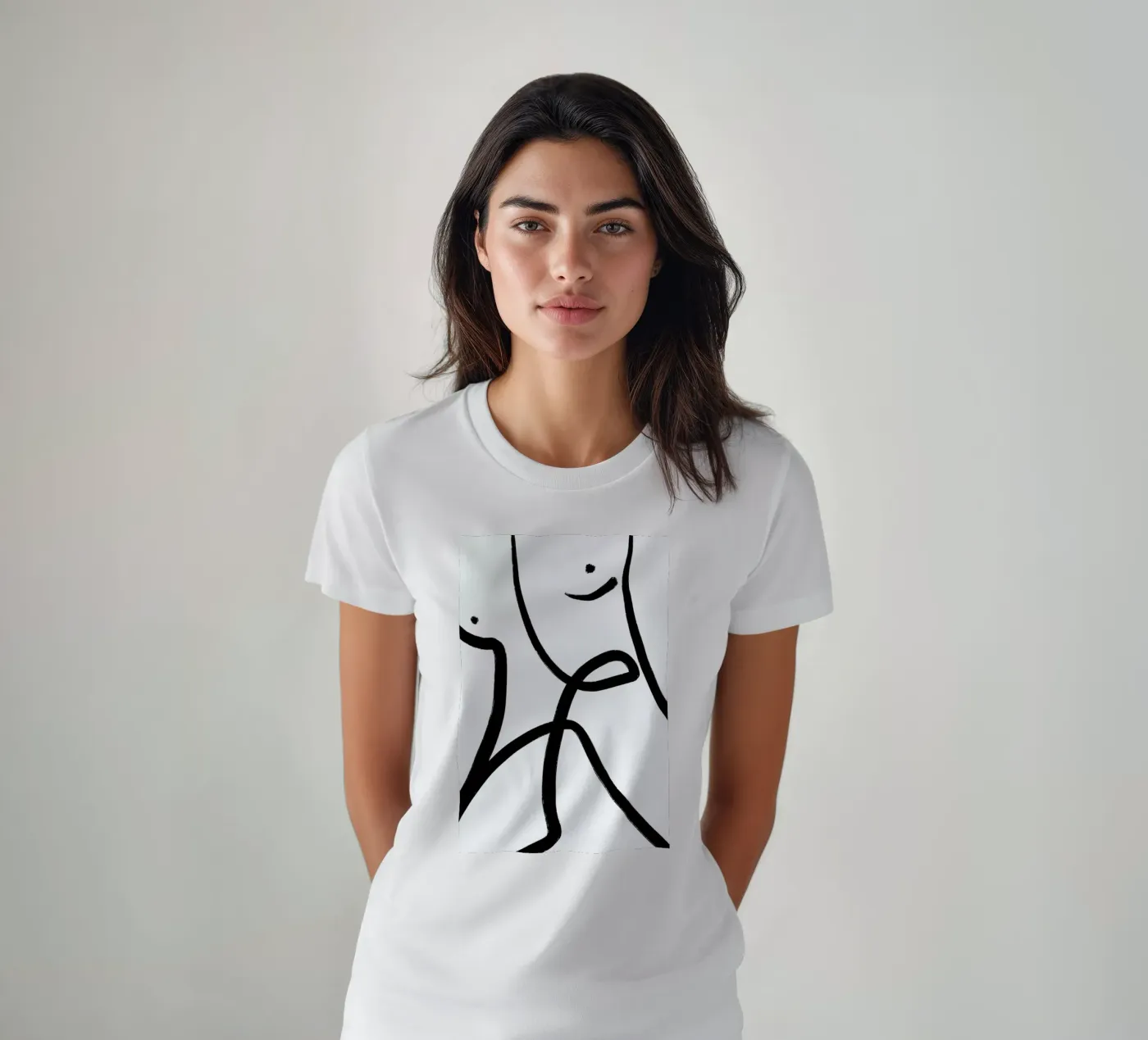 Aligned t-shirt da Graphite