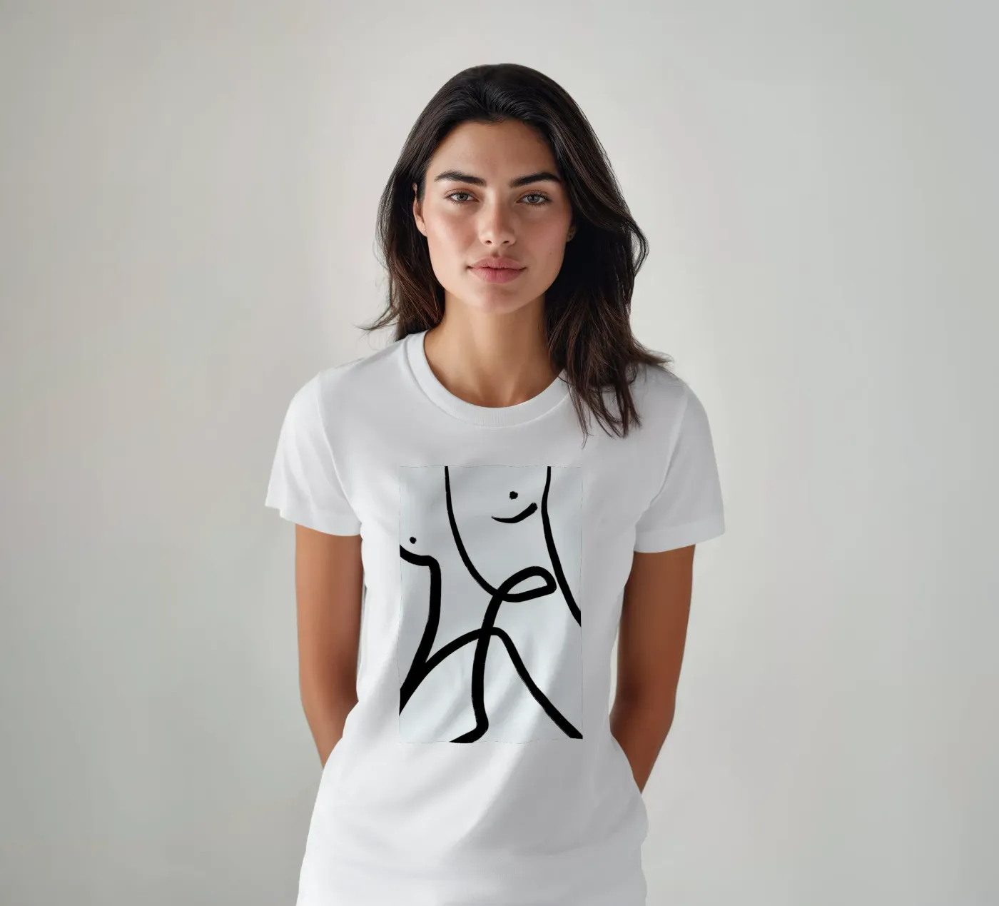 Aligned t-shirt da Graphite