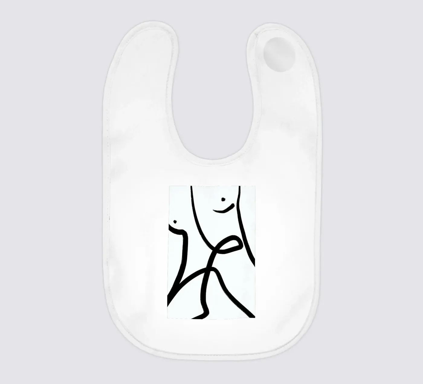 Aligned Babylätzchen von Graphite