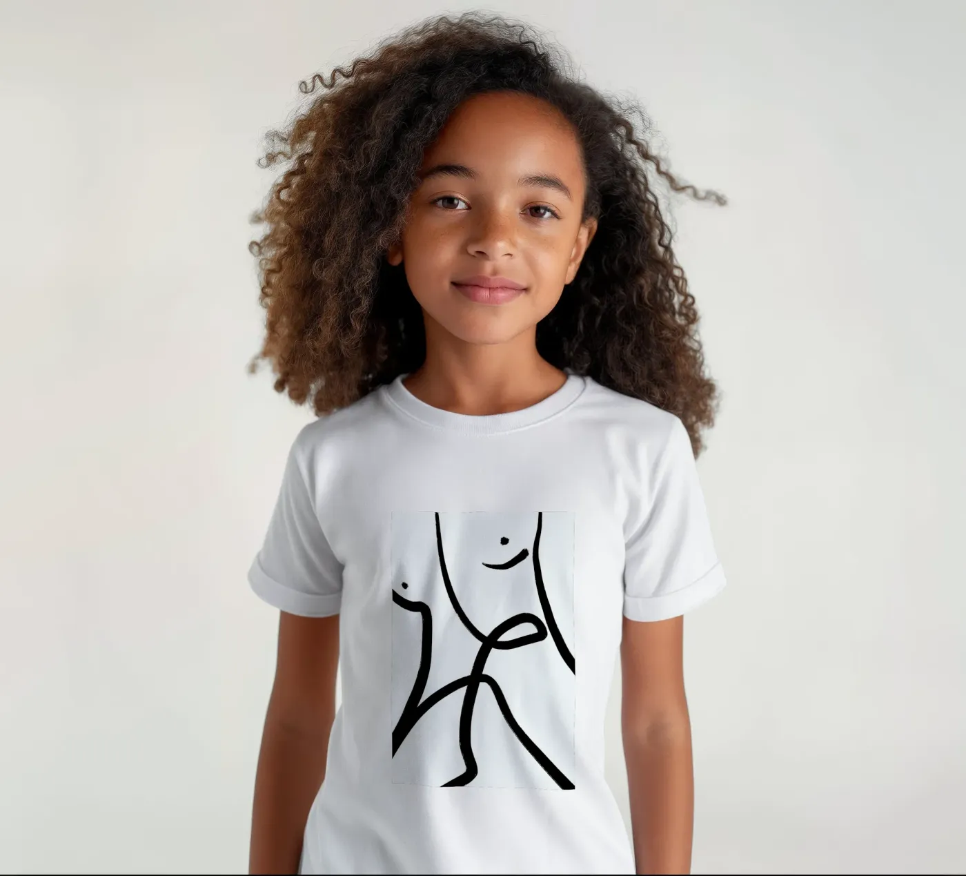Aligned kinder t-shirt van Graphite