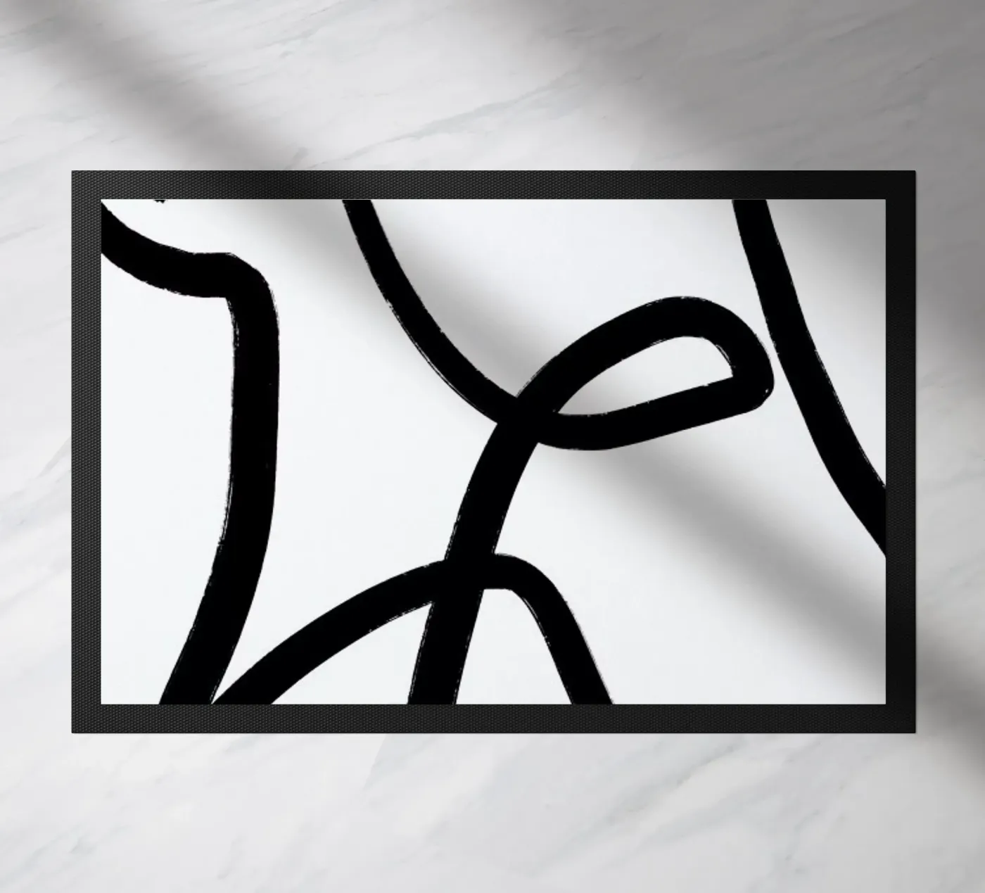 Aligned deurmat van Graphite