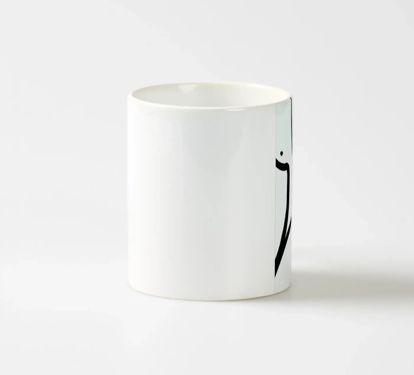 Aligned Keramik Tasse von Graphite