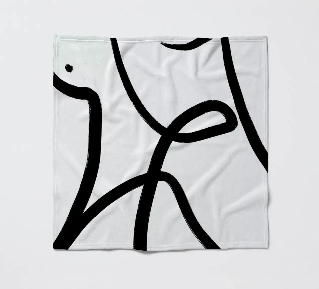 Aligned Fleecedecke von Graphite