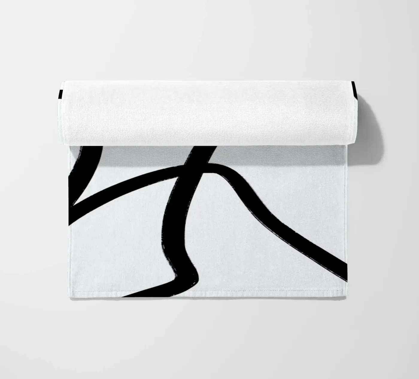 Aligned Strandtuch von Graphite