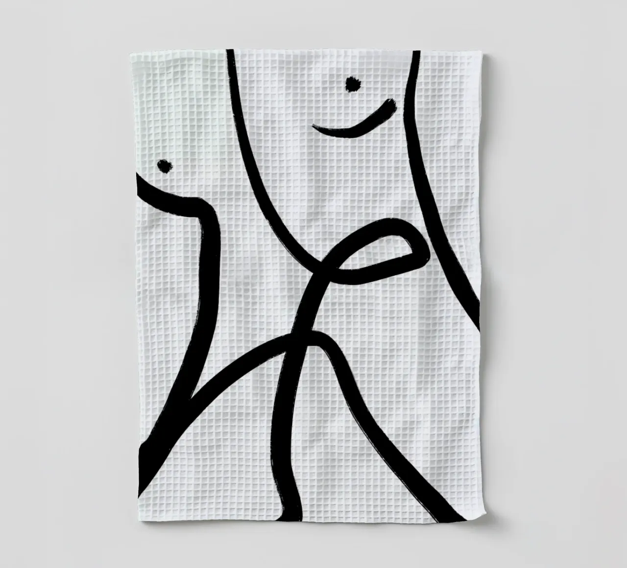 Aligned Geschirrtuch von Graphite