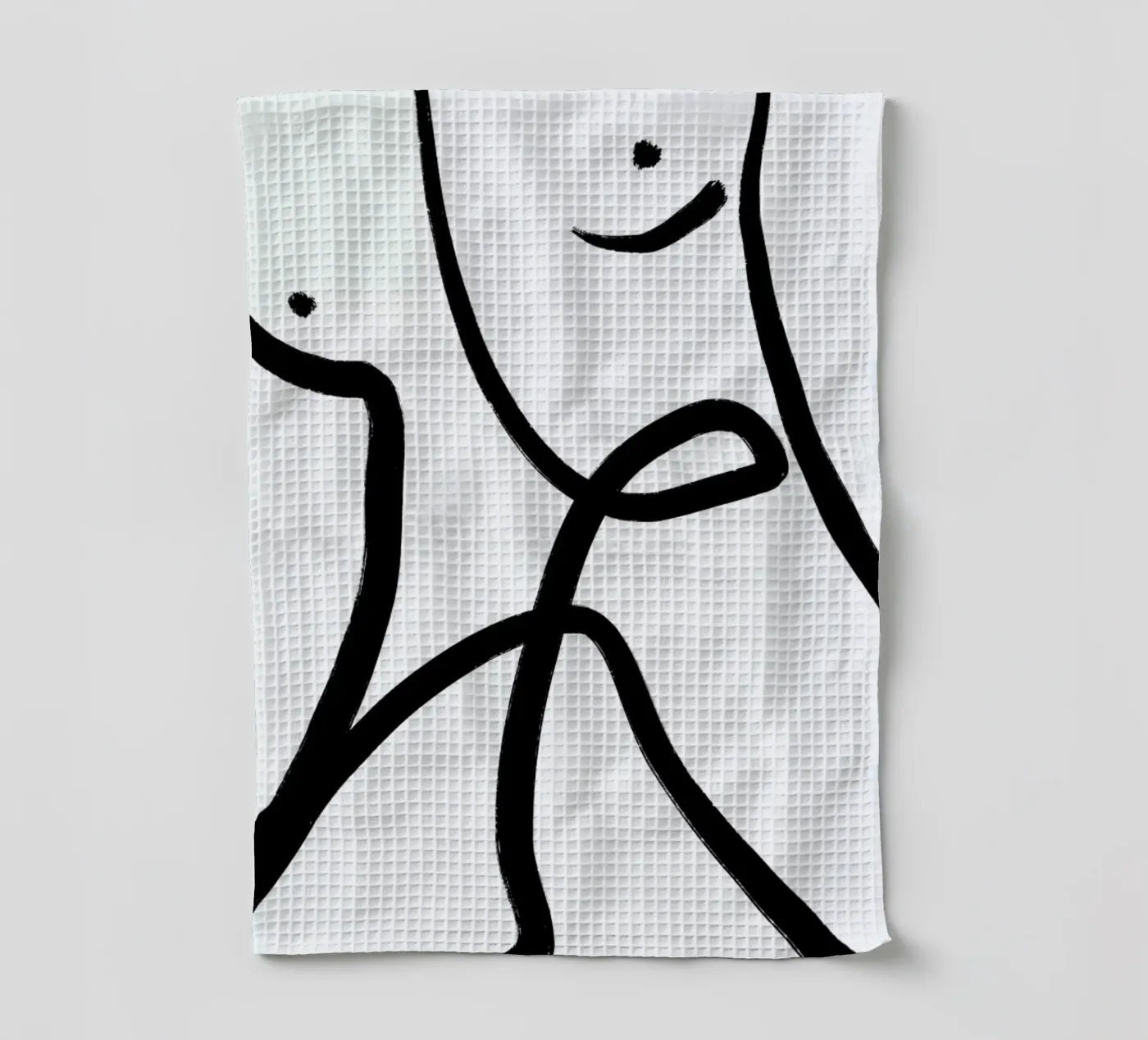 Aligned Geschirrtuch von Graphite