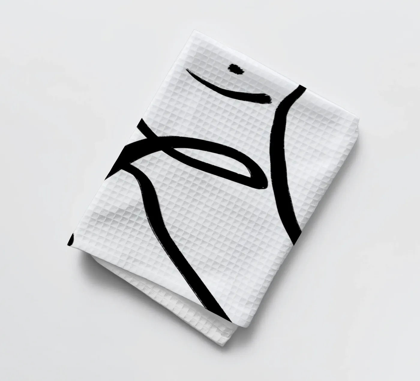 Aligned Geschirrtuch von Graphite