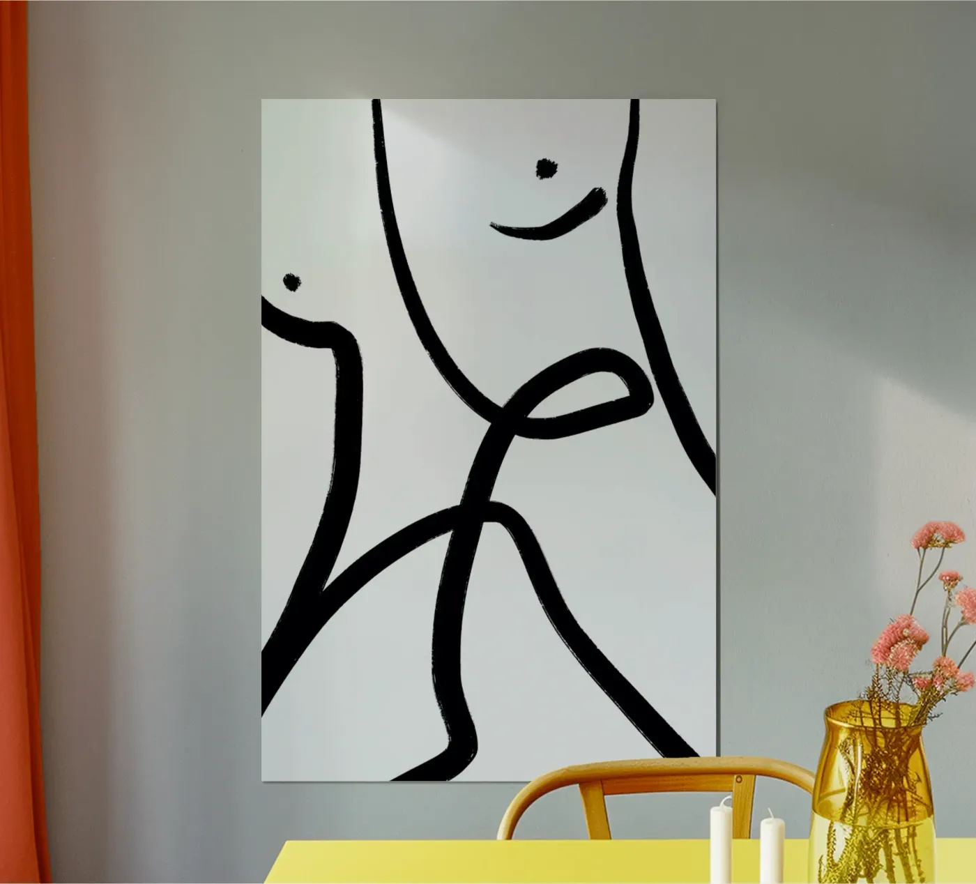 Aligned Poster von Graphite