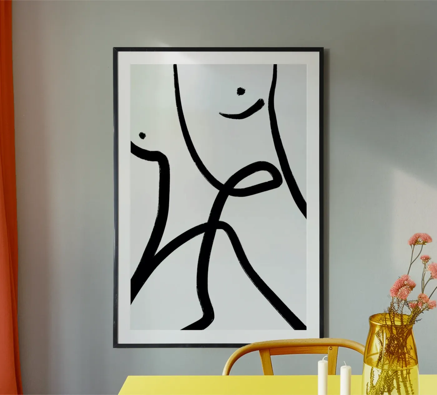 Aligned Poster von Graphite