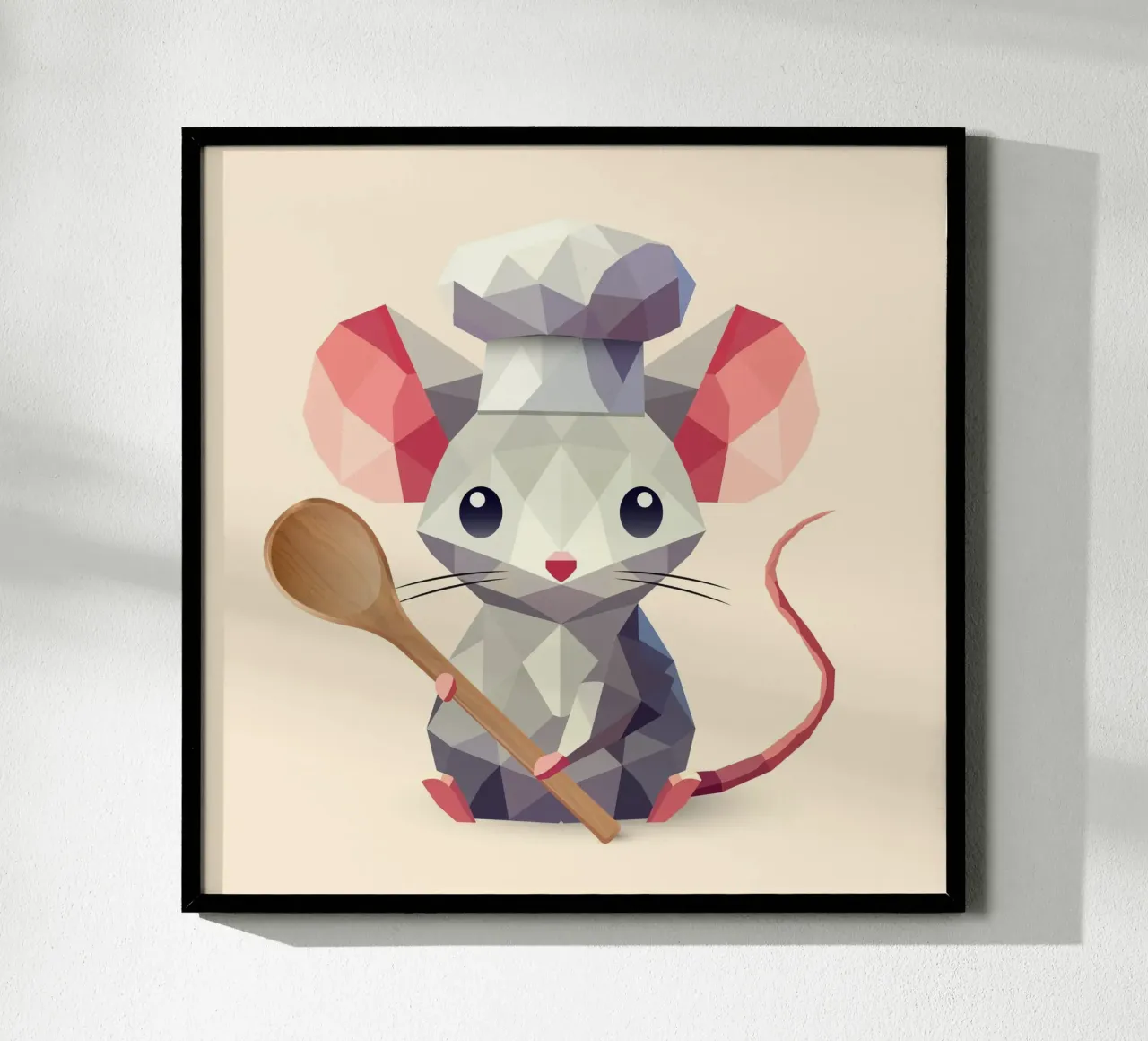 Mouse as chef - Culinary charm in a modern style hahnemühle by namosh