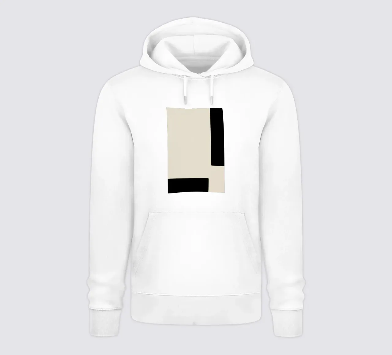 Border hoodie van Graphite