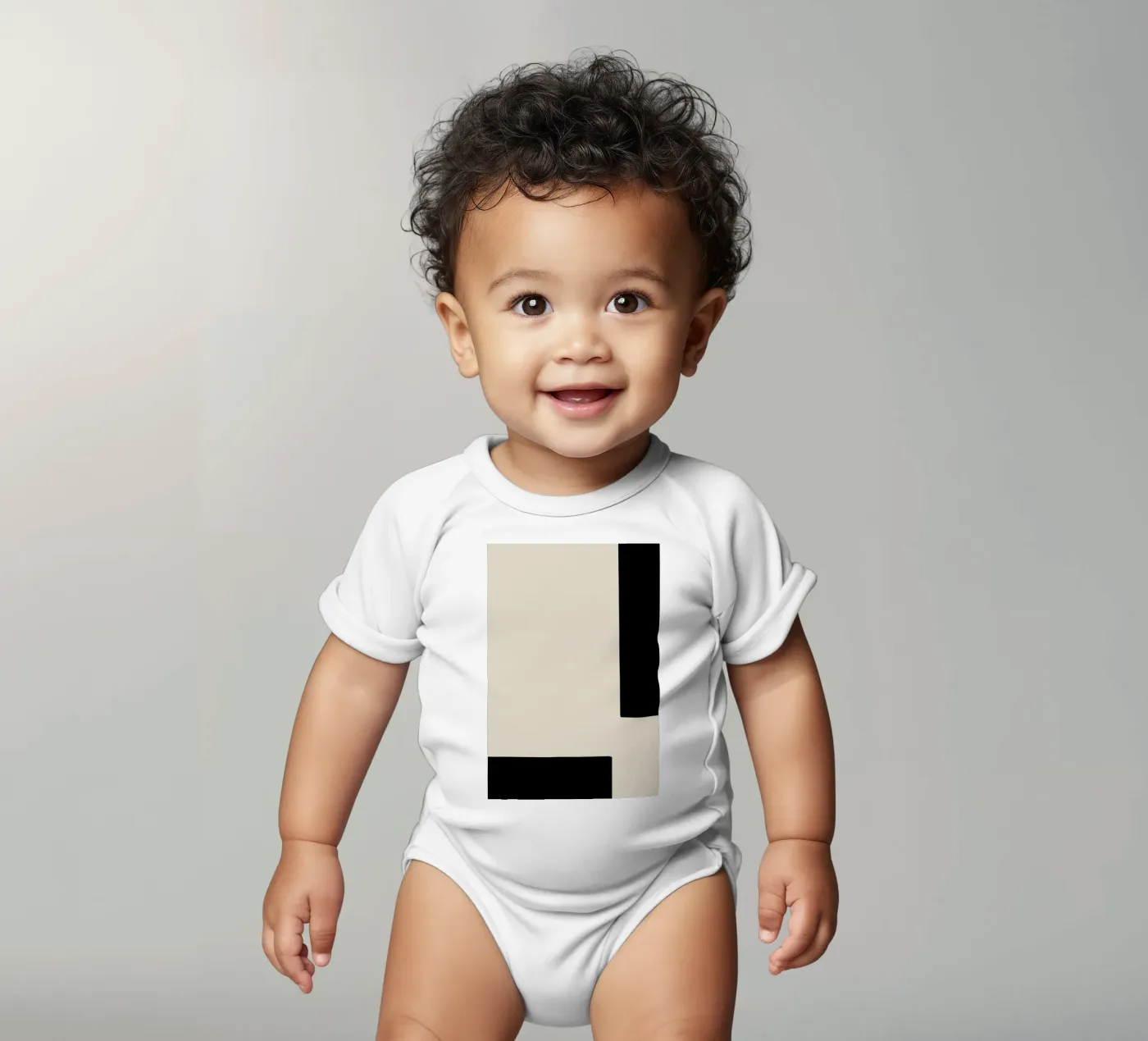 Border body bébé de Graphite