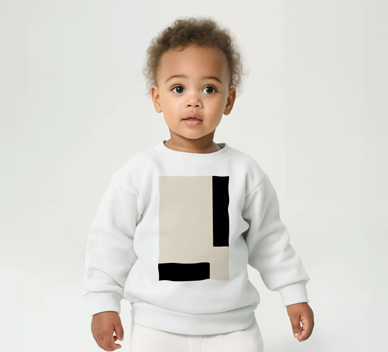 Border felpa neonato da Graphite