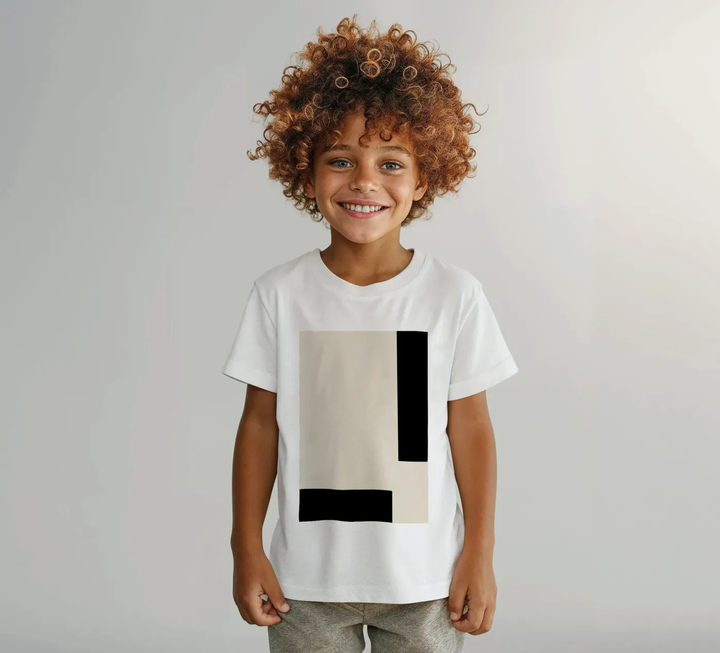Border kinder t-shirt van Graphite