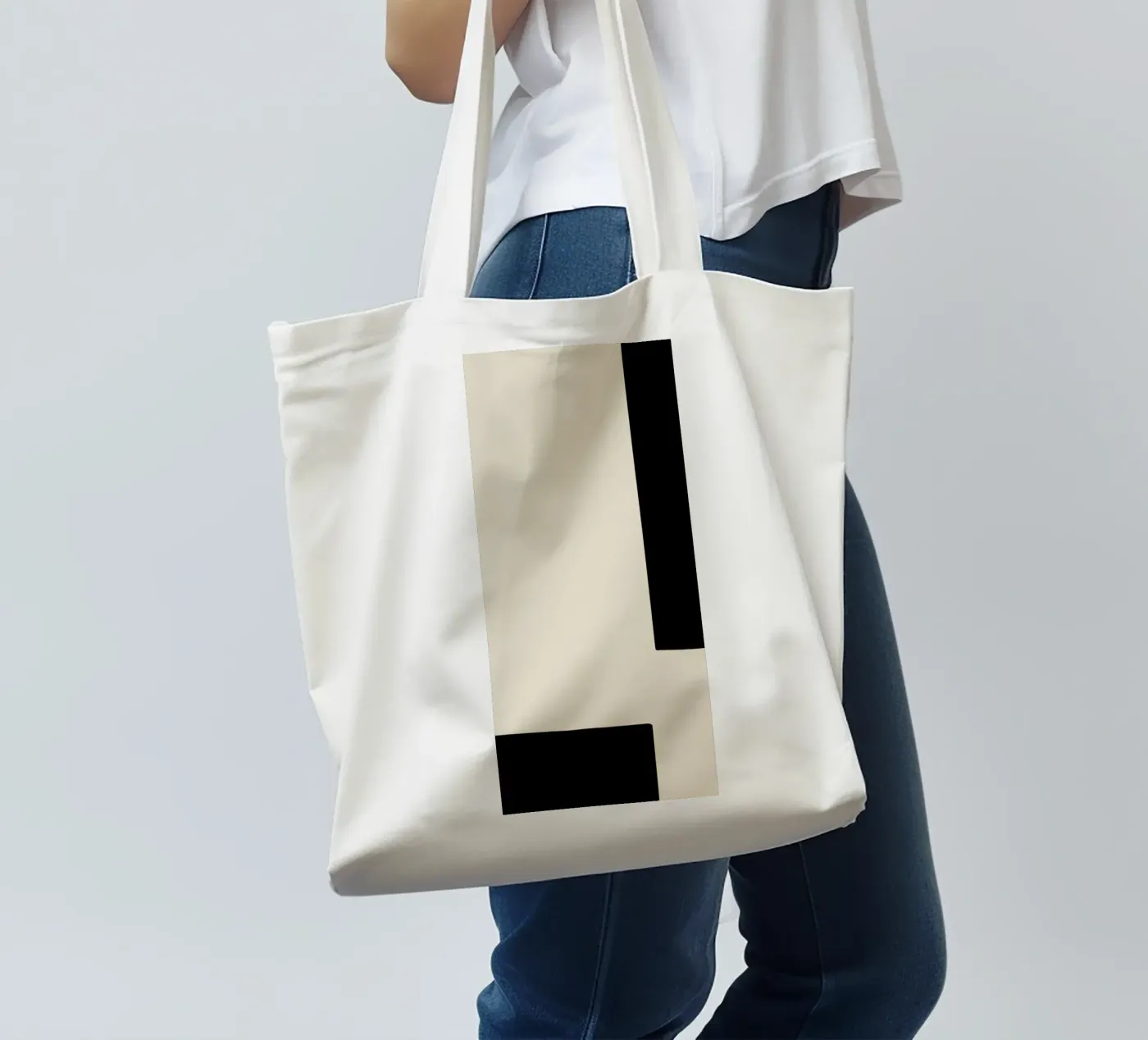 Border tote bag by Graphite