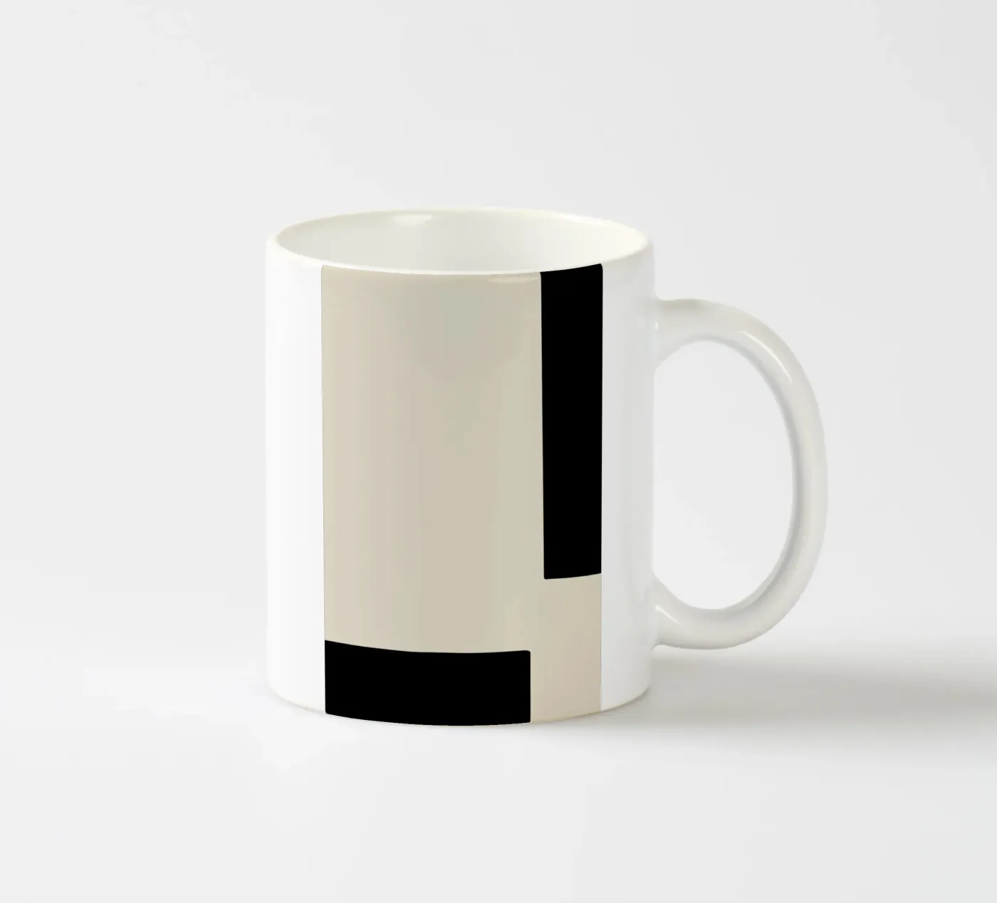 Border ceramic mug by Graphite