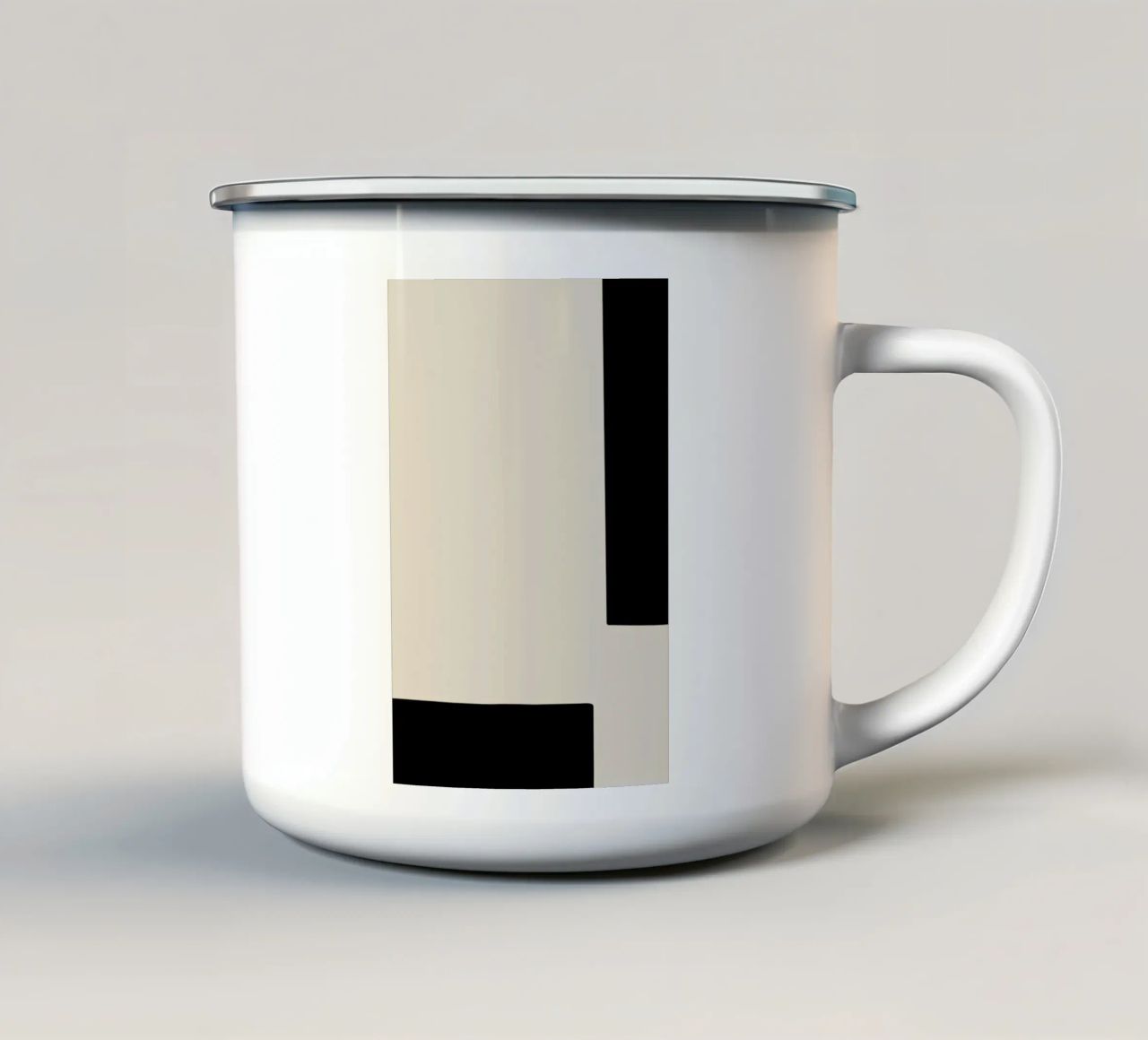 Border tazza in smalto da Graphite