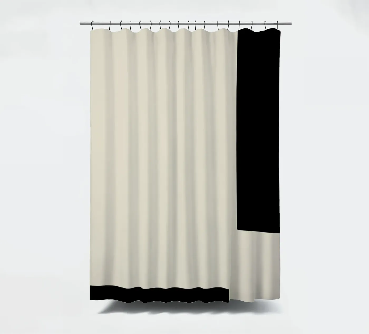 Border Duschvorhang von Graphite