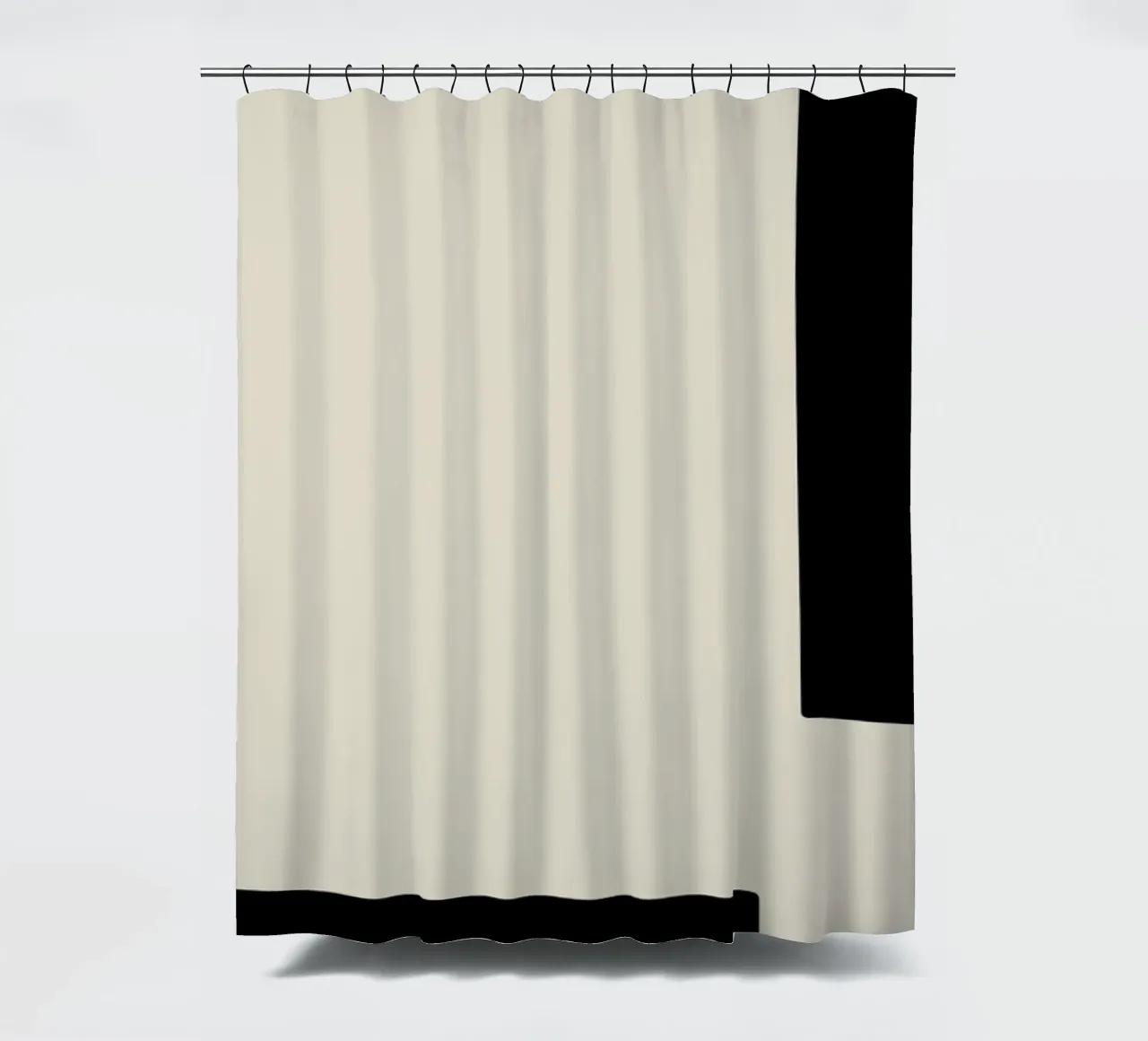 Border Duschvorhang von Graphite