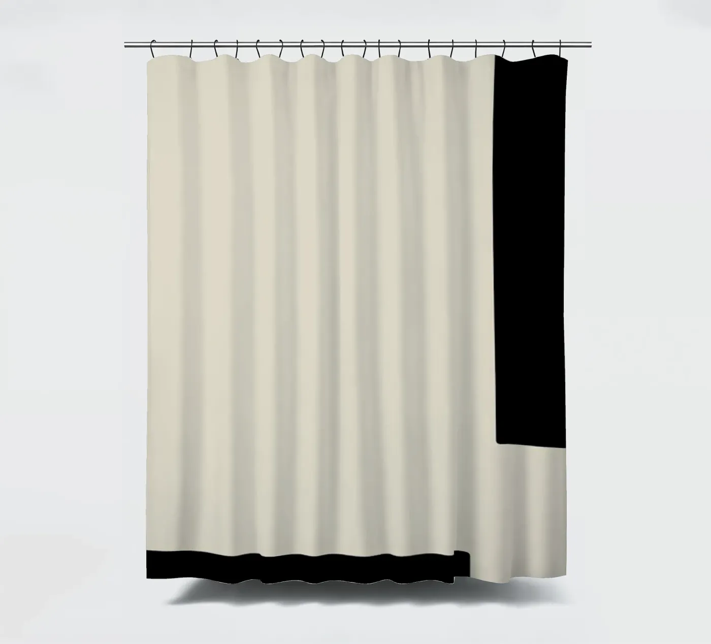 Border Duschvorhang von Graphite