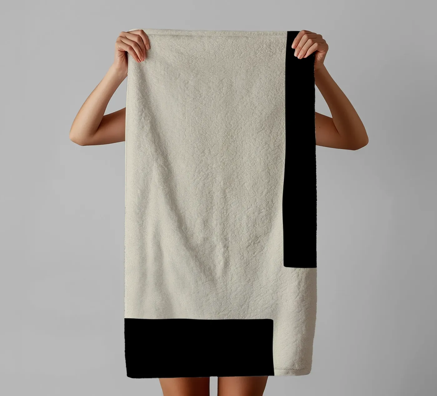 Border Handtuch von Graphite