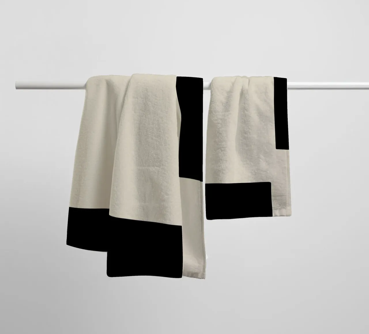 Border Handtuch von Graphite