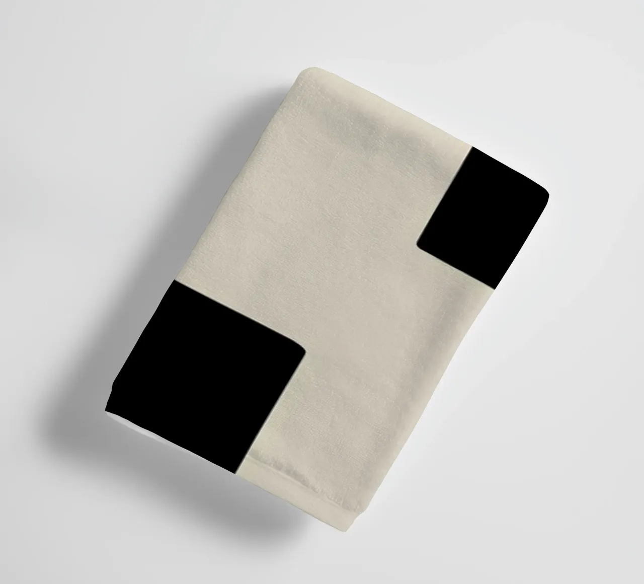 Border toalla de baño de Graphite