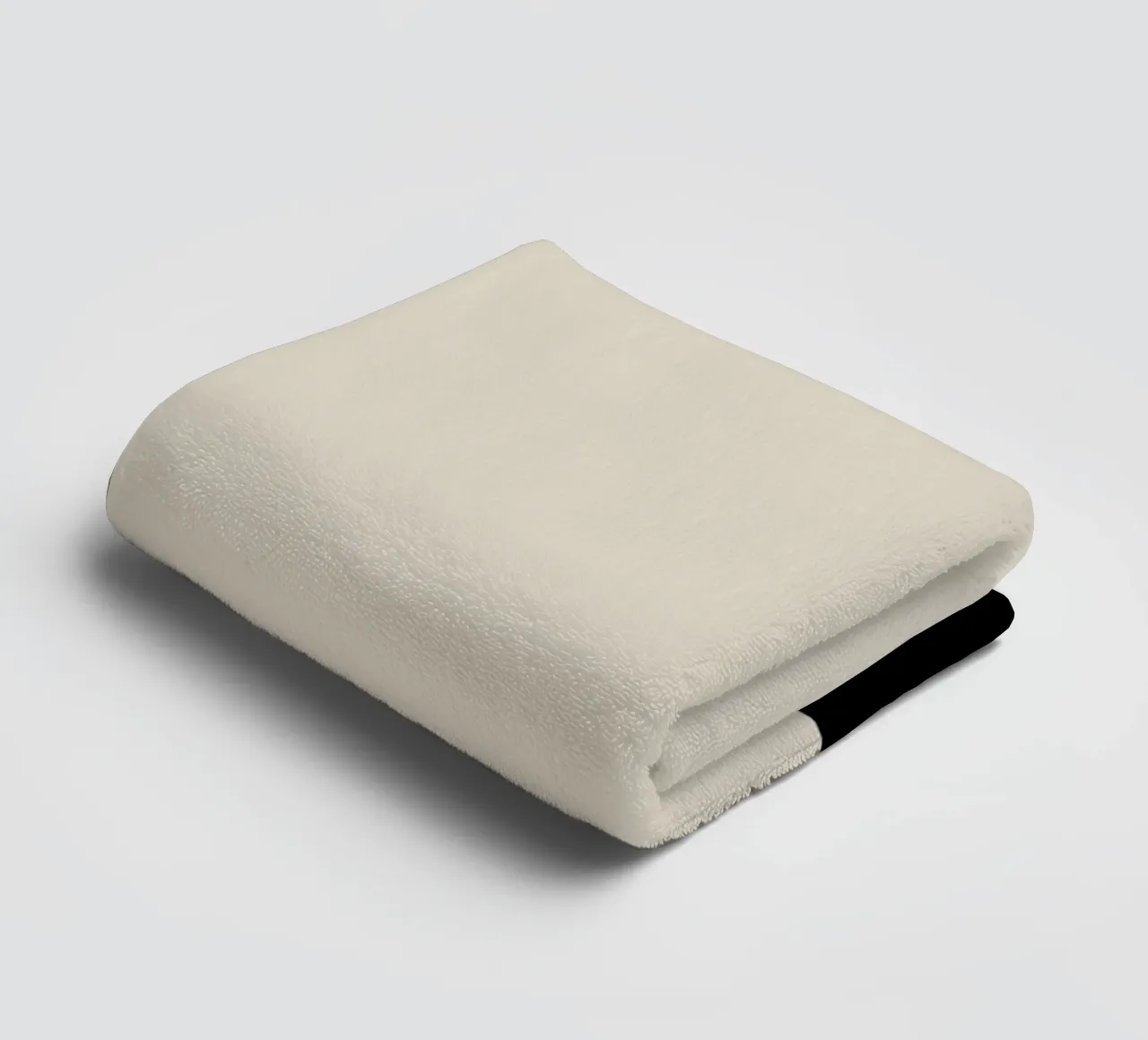 Border toalla de baño de Graphite