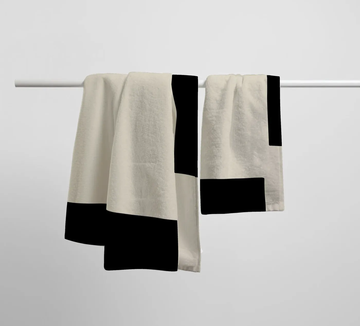 Border Handtuch von Graphite