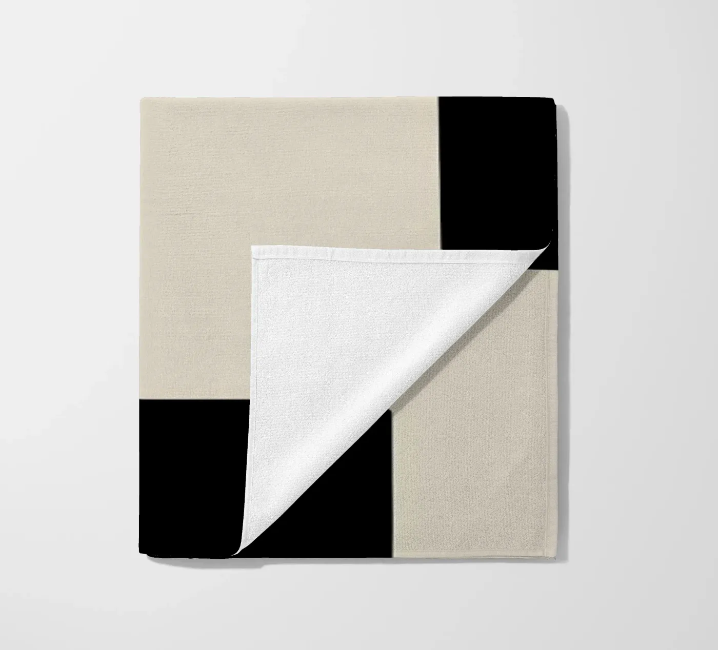 Border beach towel by Graphite