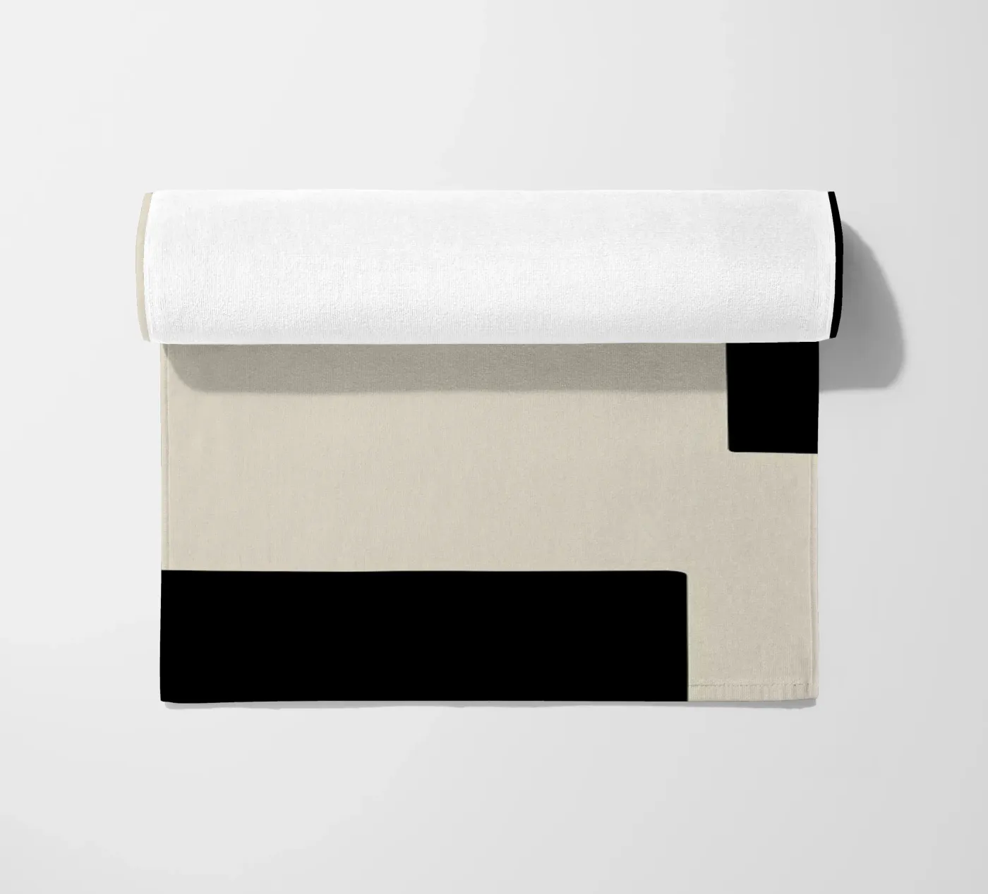 Border beach towel by Graphite