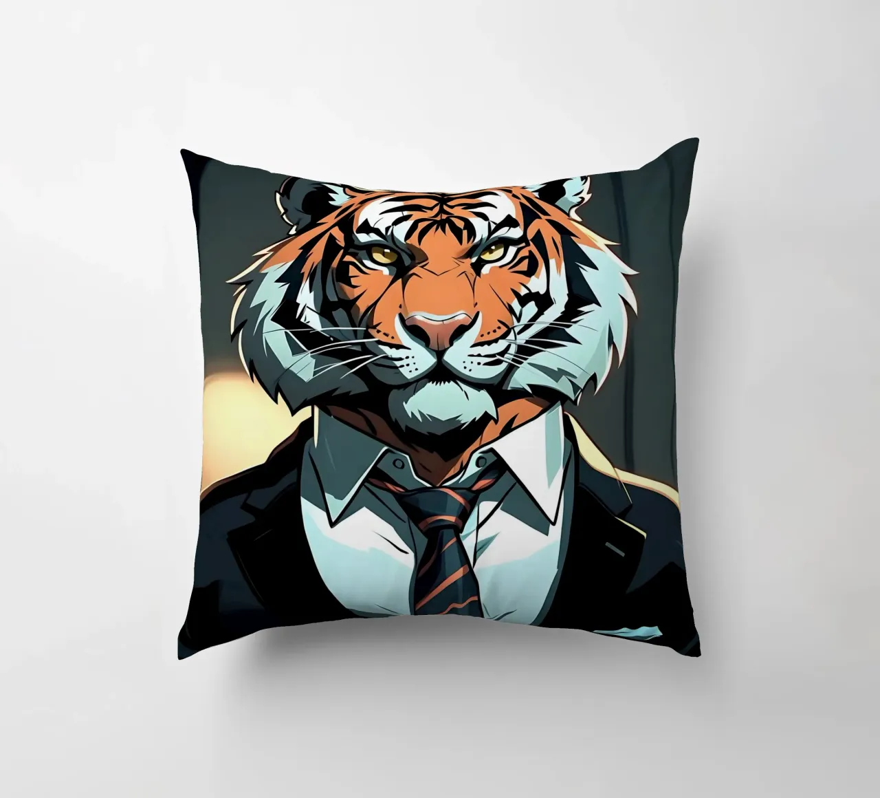 Stile_tigre_C_1 cuscino da Tierisch bunt by LK