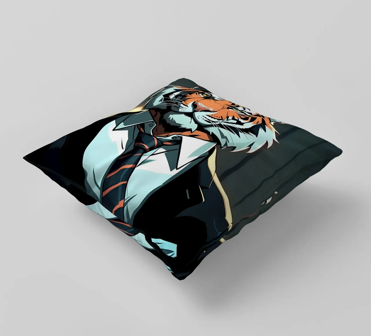 Stile_tigre_C_1 cuscino da Tierisch bunt by LK