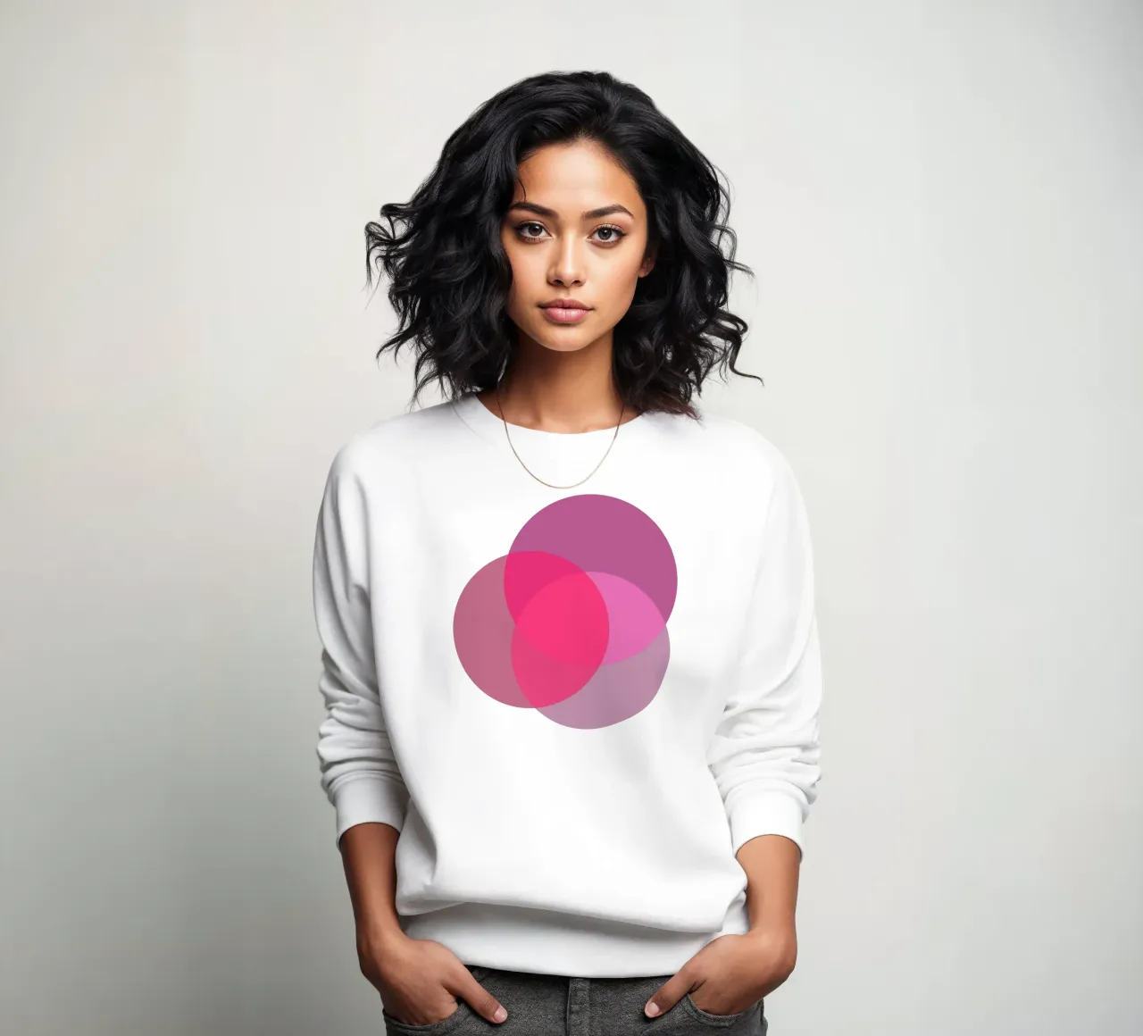 Sferen sweatshirt van Rose Beck Art