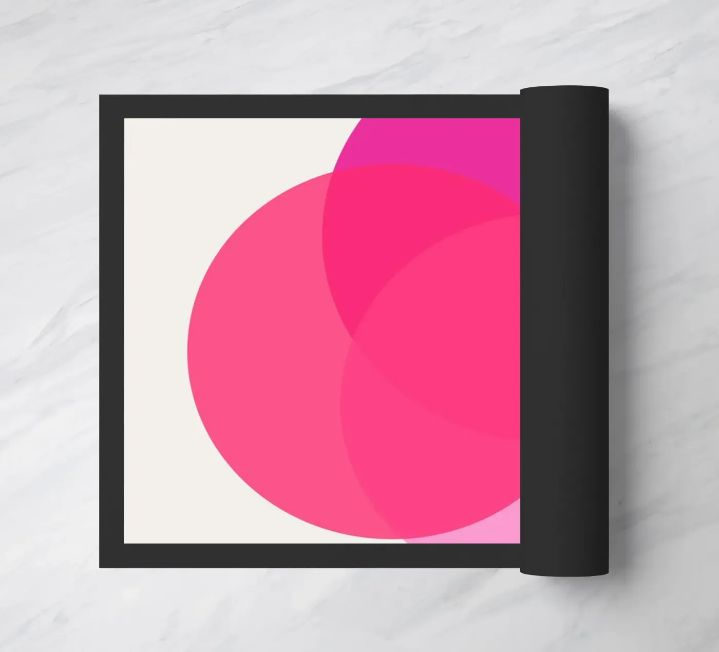 Sphären Fußmatte von Rose Beck Art