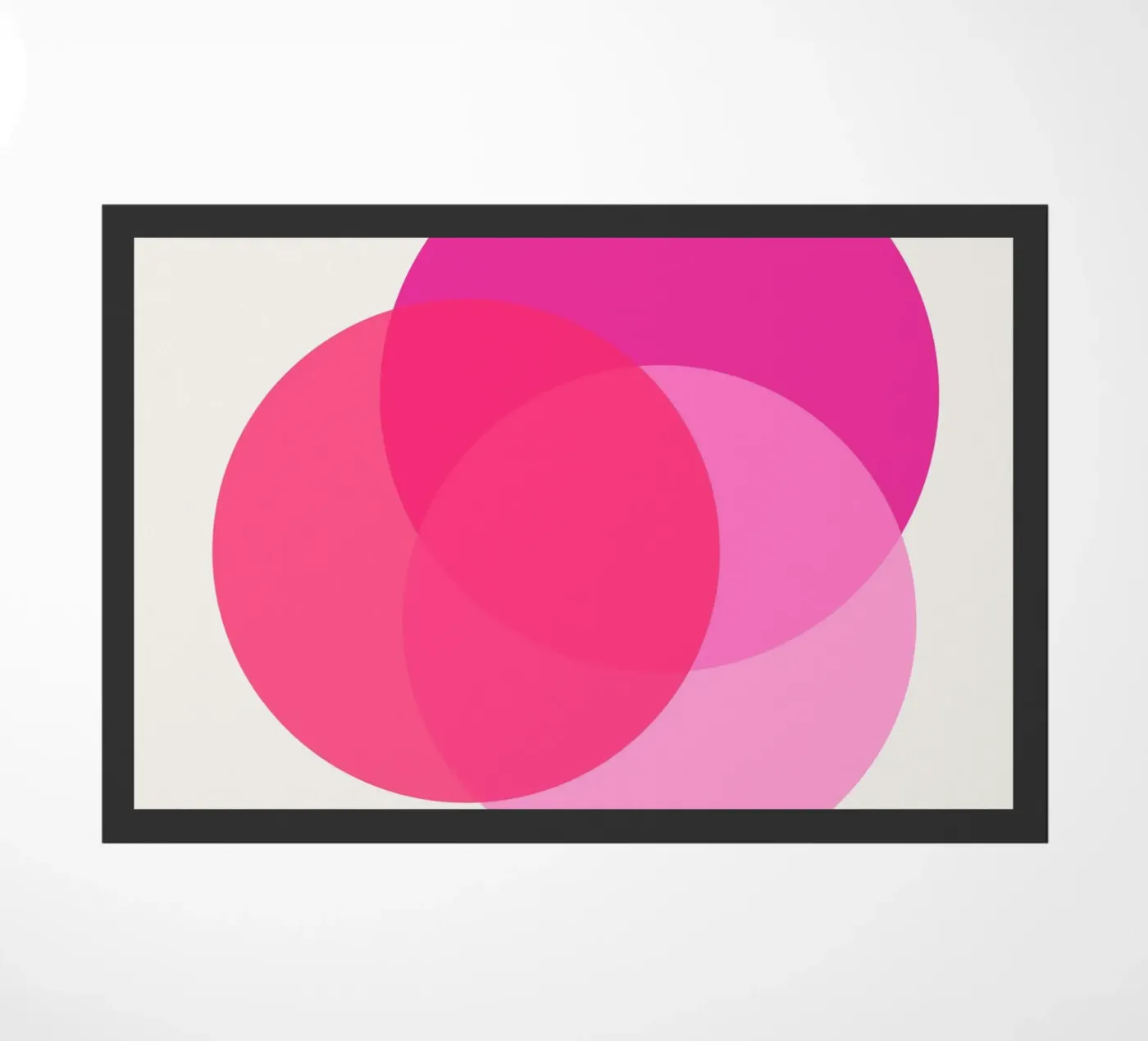 Sphären Fußmatte von Rose Beck Art